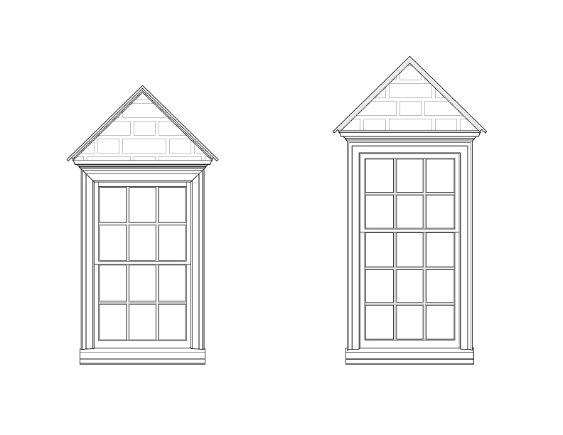DORMER ELEVATIONS