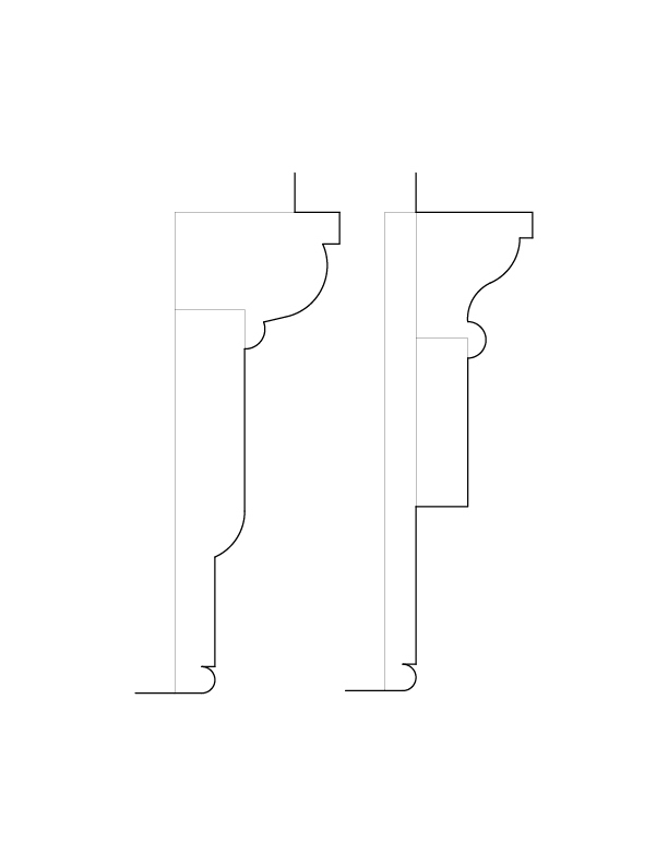 ENTRY HALL MOULDINGS