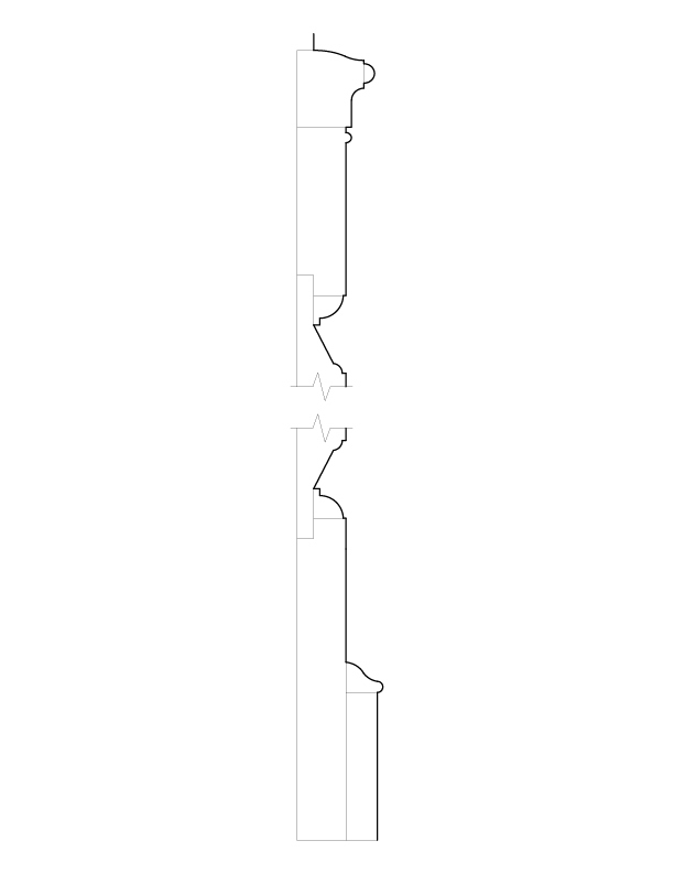 STAIR HALL MOULDINGS
