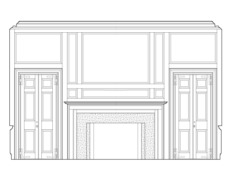 DINING ROOM ELEVATION
