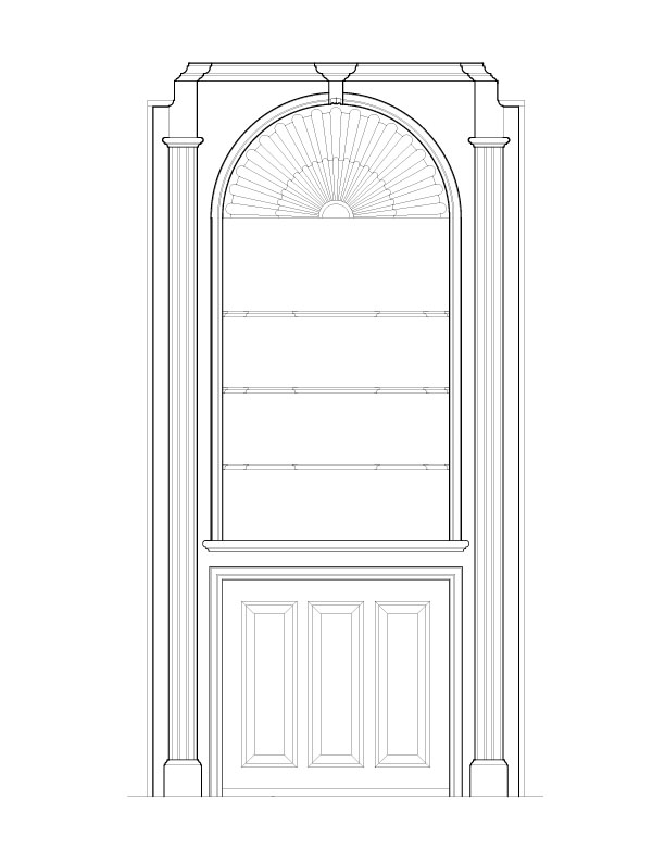 CORNER CUPBOARD