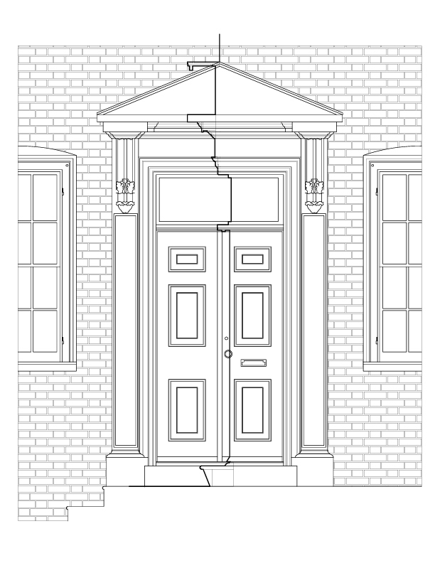 FRONT ENTRANCE ELEVATION