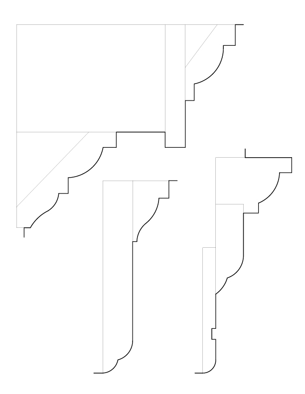 FRONT ENTRANCE MOULDING DETAILS