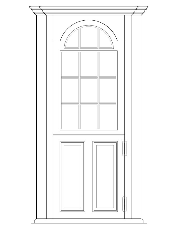 CORNER CUPBOARD