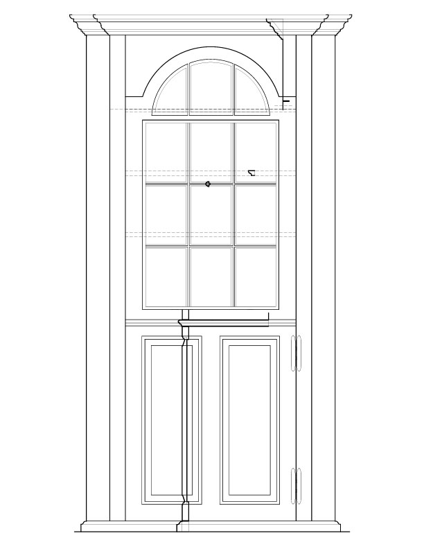 CORNER CUPBOARD