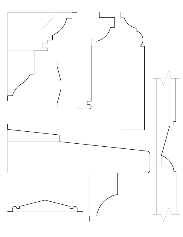 DRAWING ROOM WEST DETAILS