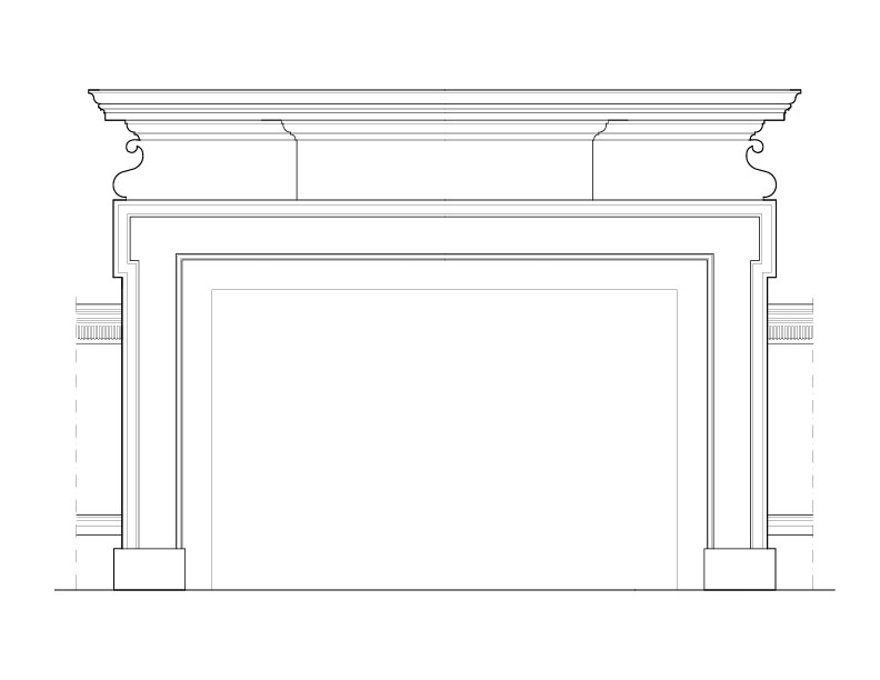 DINING ROOM MANTEL