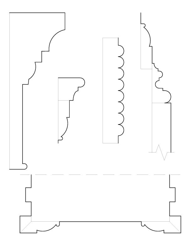 HALL ARCHWAY MOULDINGS