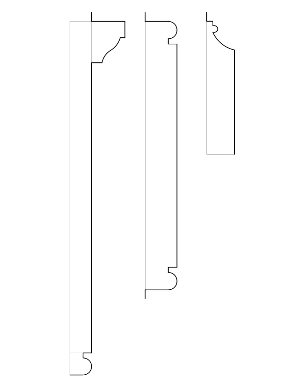 MANTEL IN ROOM NO. 7 MOULDINGS
