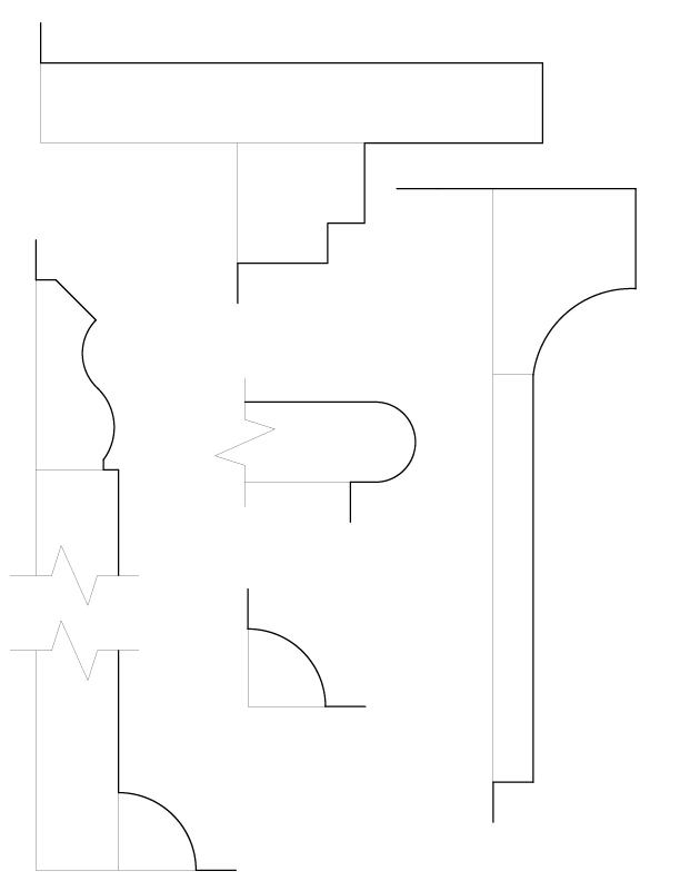 BATHROOM MOULDINGS
