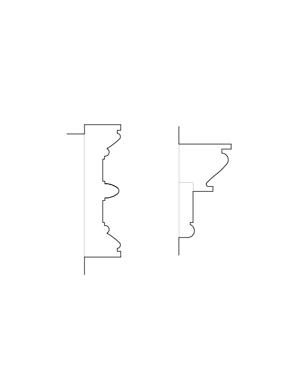 WINDOW NO. 401 MOULDINGS