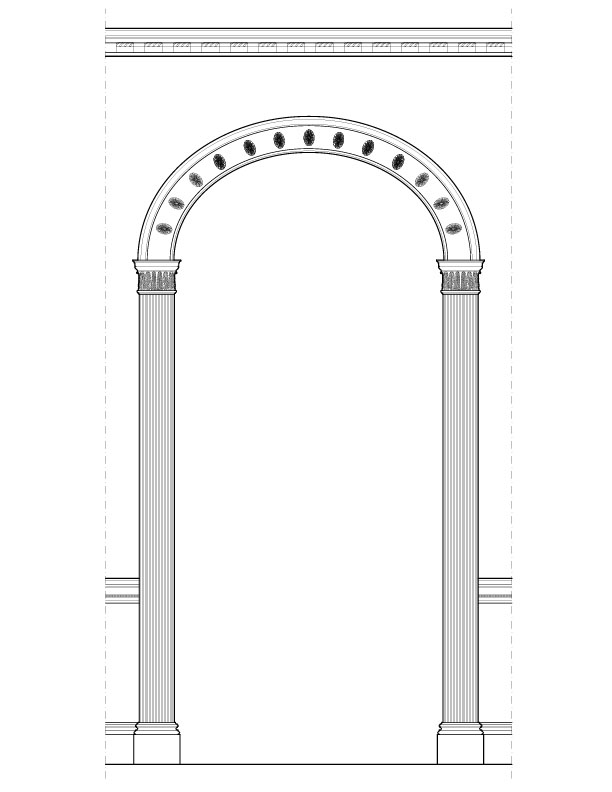 SECOND FLOOR ARCHWAY