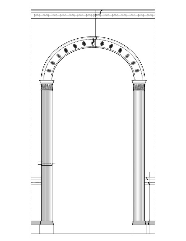 SECOND FLOOR ARCHWAY