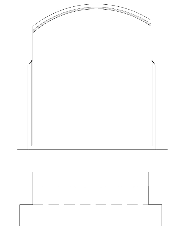 INTERIOR ARCH AND SECTION