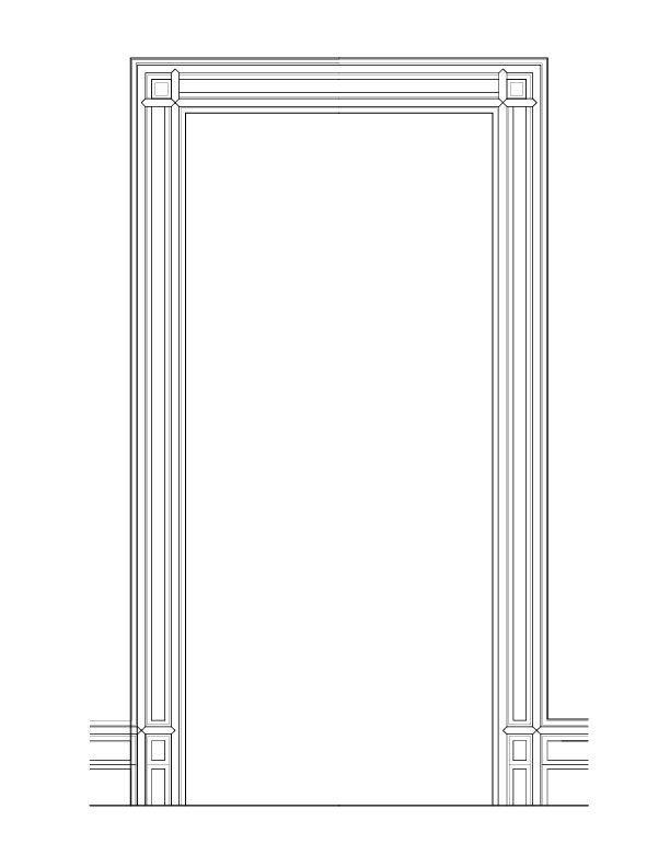 DOORWAY ELEVATION
