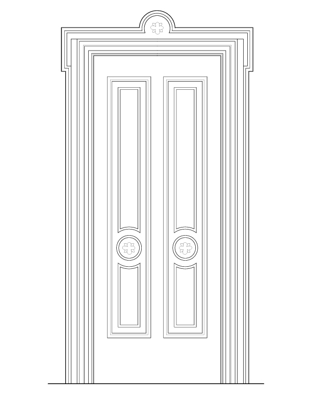 DOORWAY ELEVATION