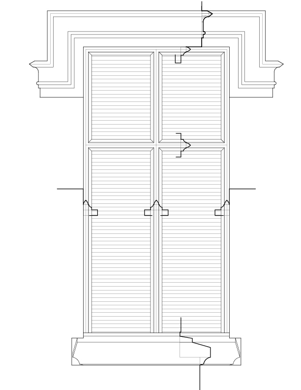 WINDOW A EXTERIOR ELEVATION