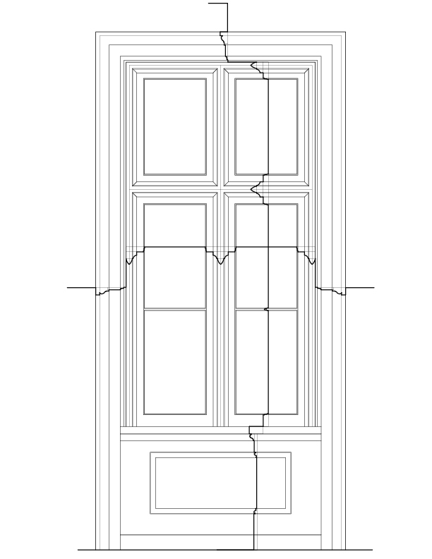 WINDOW A INTERIOR ELEVATION