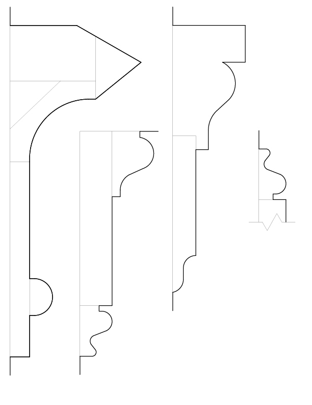 WINDOW A MOULDINGS