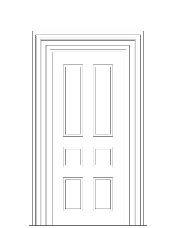 DOOR A ELEVATION