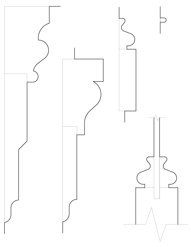 DOOR B MOULDINGS