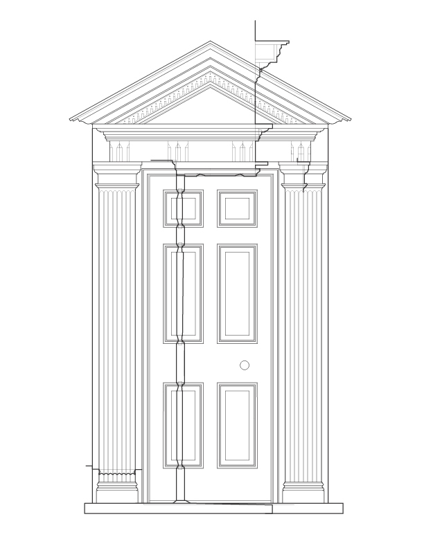 WEST ENTRANCE ELEVATION