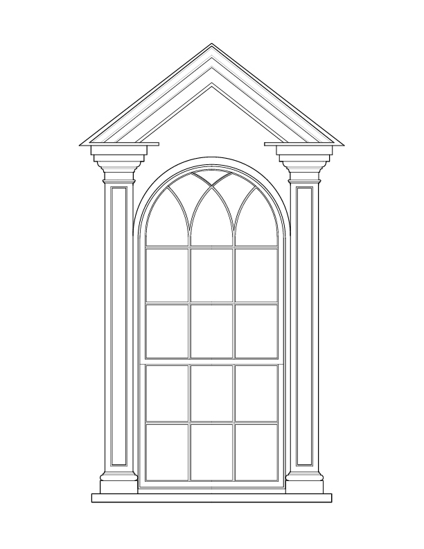TYPICAL DORMER ELEVATION