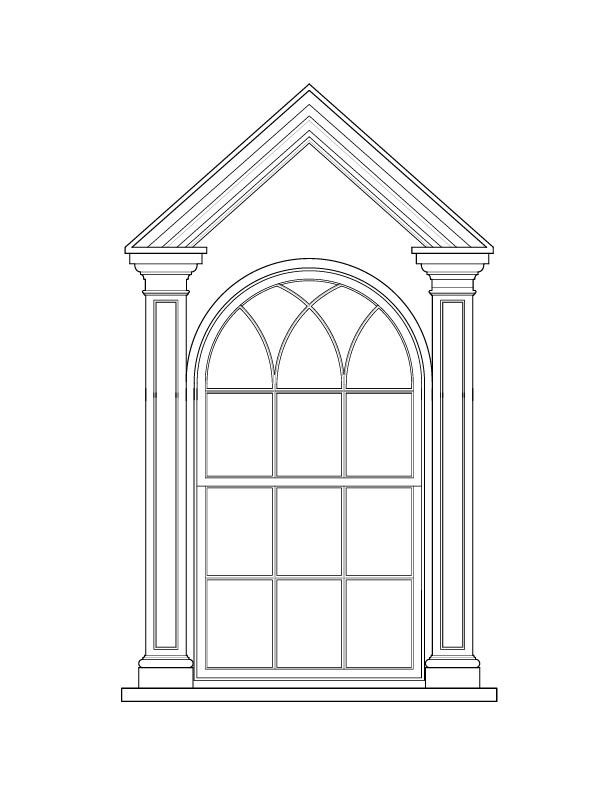 TYPICAL DORMER ELEVATION