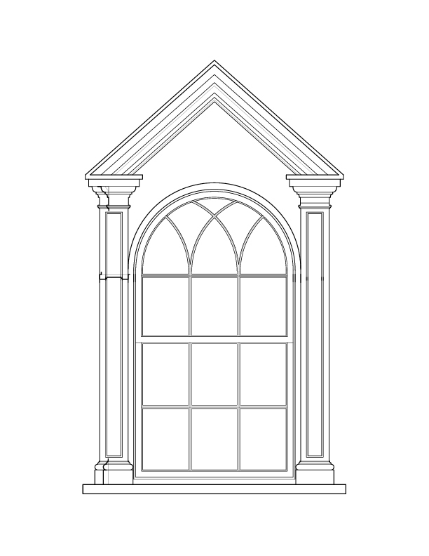 TYPICAL DORMER ELEVATION