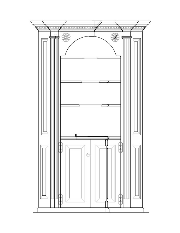 CORNER CUPBOARD