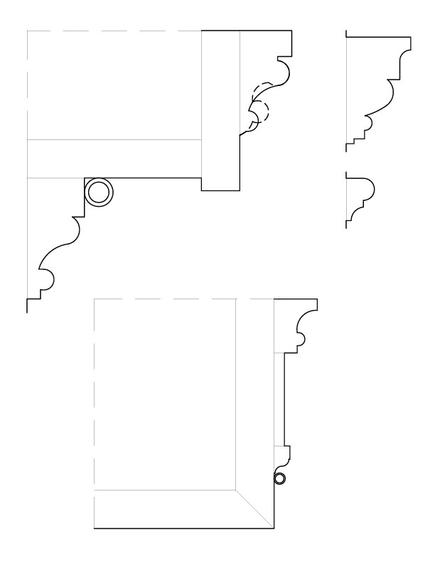 VESTIBULE MOULDINGS