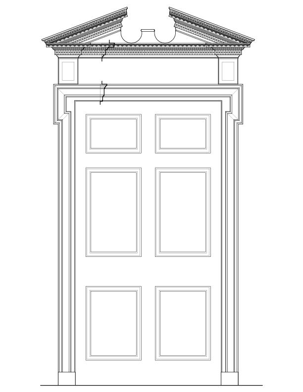 DOORWAY ELEVATION