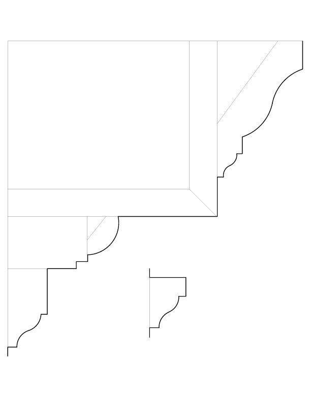 VESTIBULE MOULDINGS
