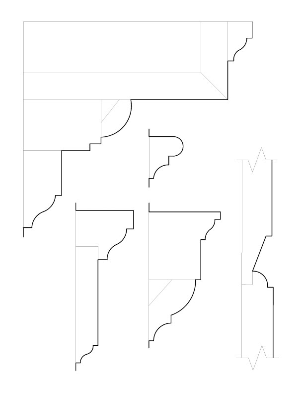 VESTIBULE MOULDINGS