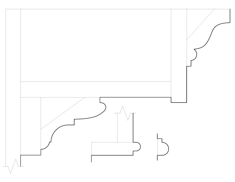 VESTIBULE MOULDINGS