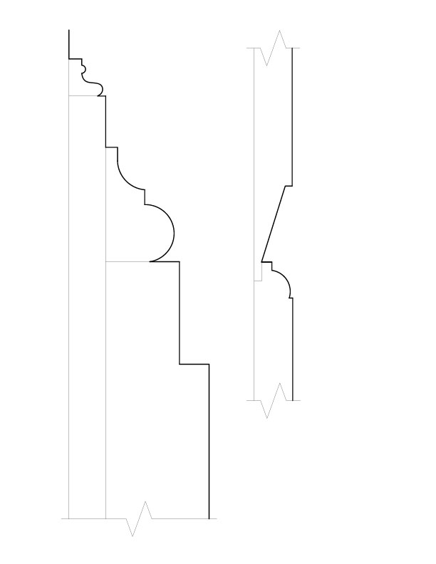 VESTIBULE MOULDINGS