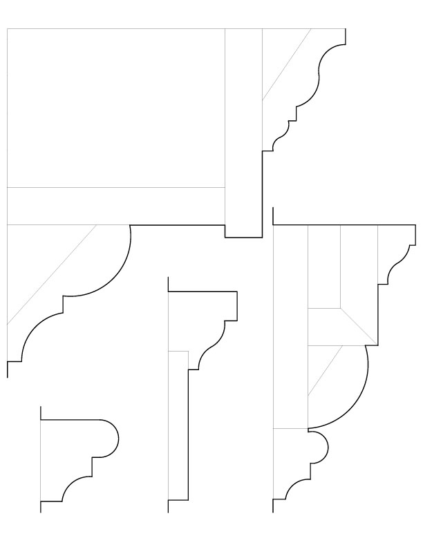 VESTIBULE MOULDINGS