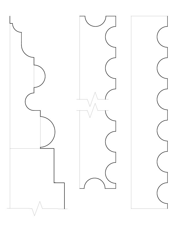 VESTIBULE MOULDINGS