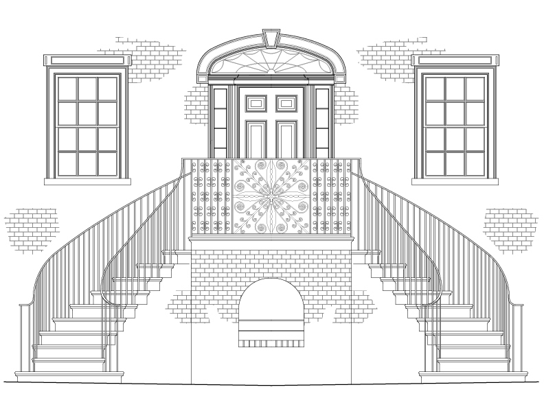 ENTRANCE ELEVATION