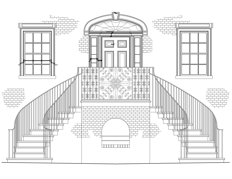 ENTRANCE ELEVATION