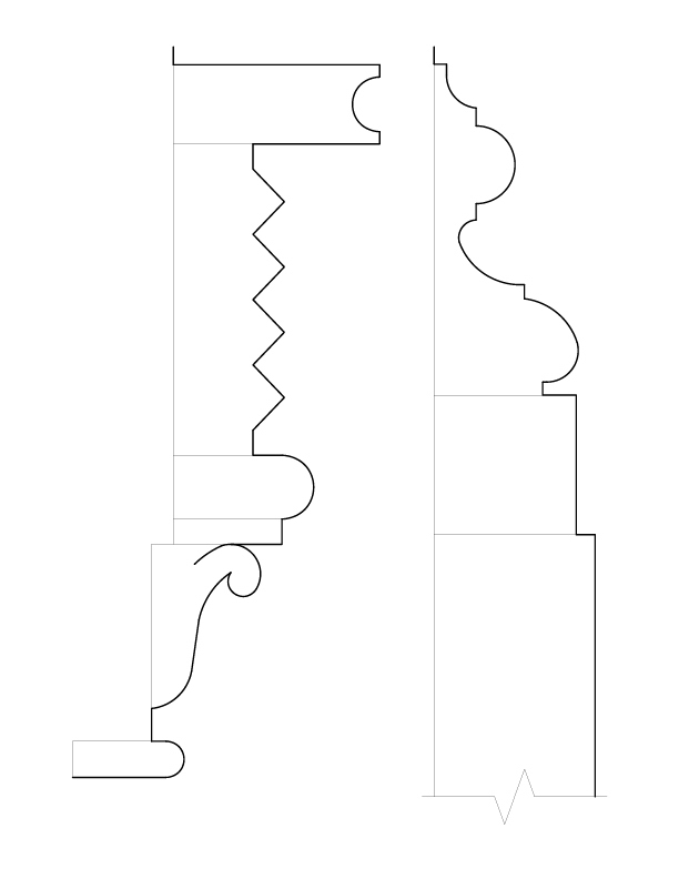 HALL ARCH MOULDINGS
