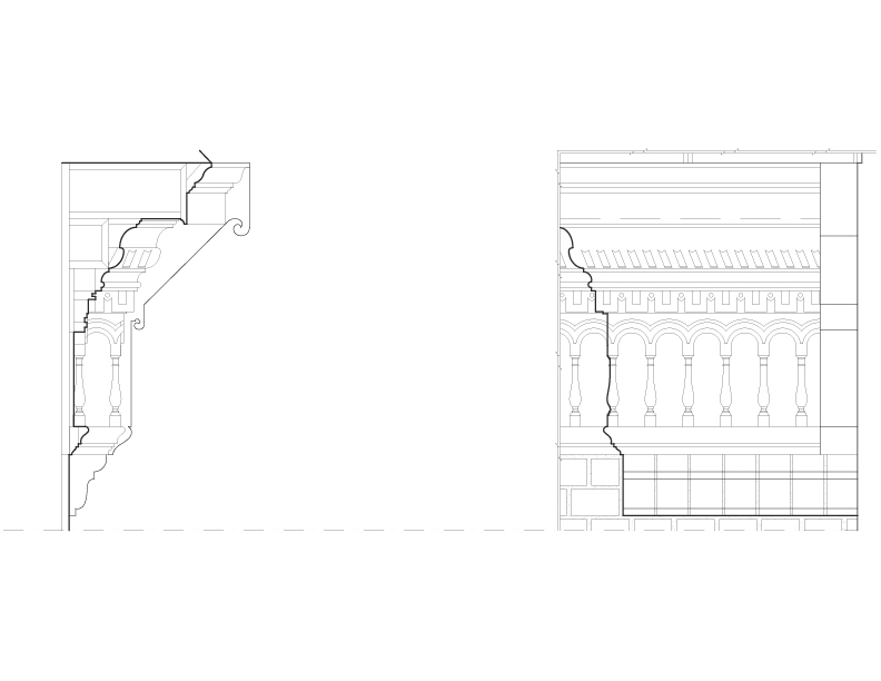 MAIN CORNICE