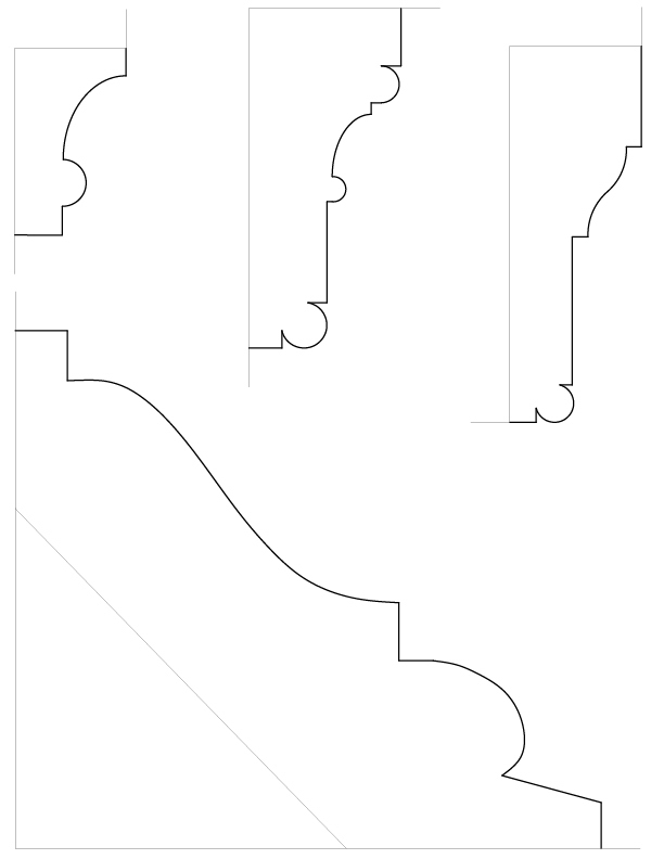DOOR AND CORNICE MOULDINGS