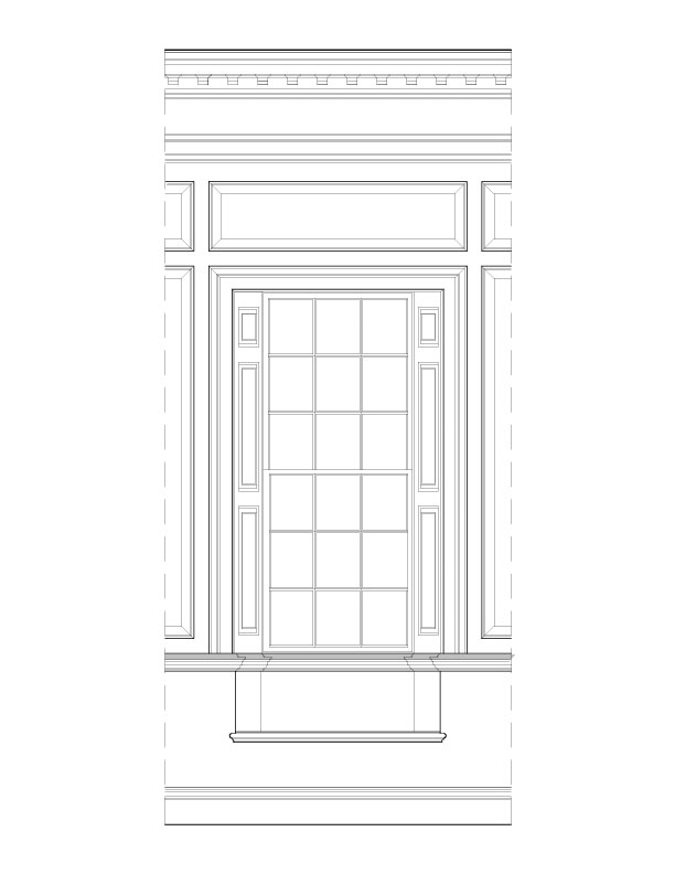 INTERIOR LIVING ROOM WINDOW