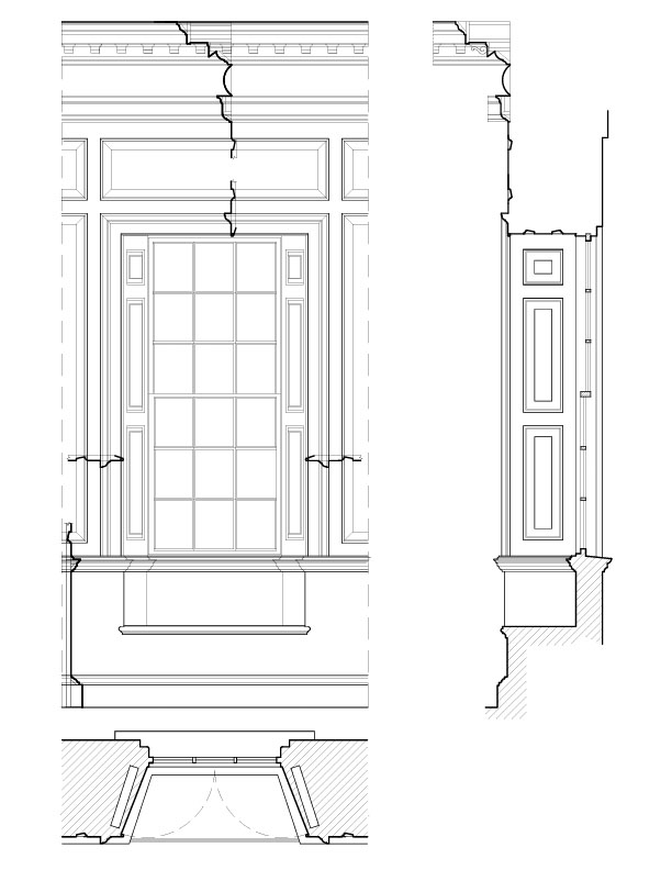 INTERIOR LIVING ROOM WINDOW