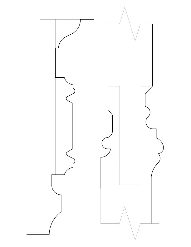 FRONT ENTRANCE MOULDINGS