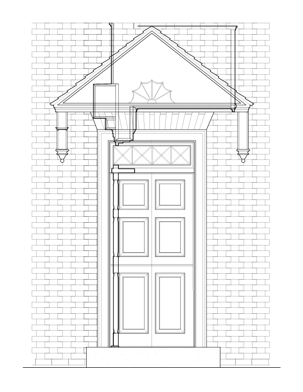 ENTRANCEWAY ELEVATION