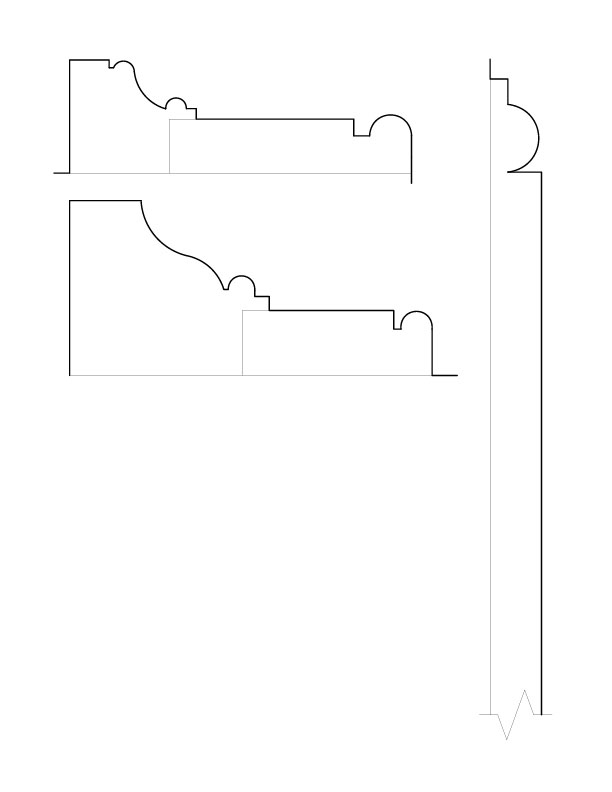 VESTIBULE MOULDINGS