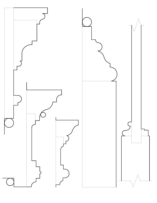BACK HALL MOULDINGS