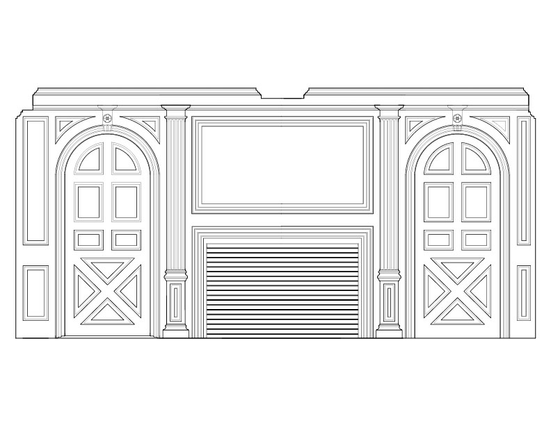 MANTEL WALL